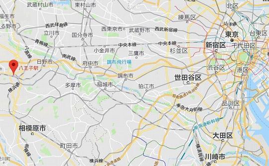 八王子（はちおうじ）　電車で一時間
