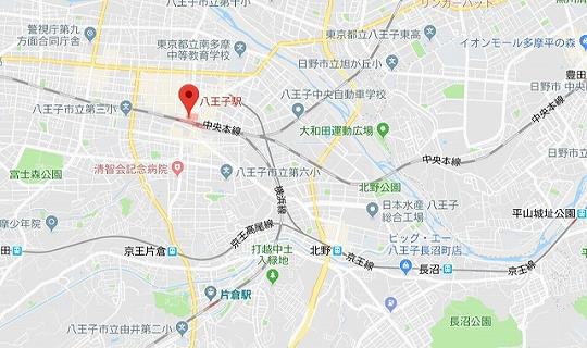 八王子（はちおうじ）　電車で一時間