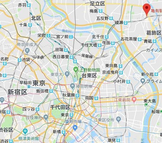 亀有（かめあり）　下町情緒が伝わった町