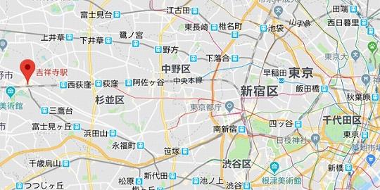 吉祥寺　交通の便も良く緑もある街