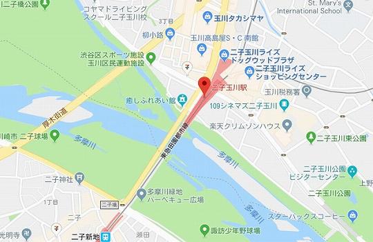 二子玉川　緑の多いお洒落タウン